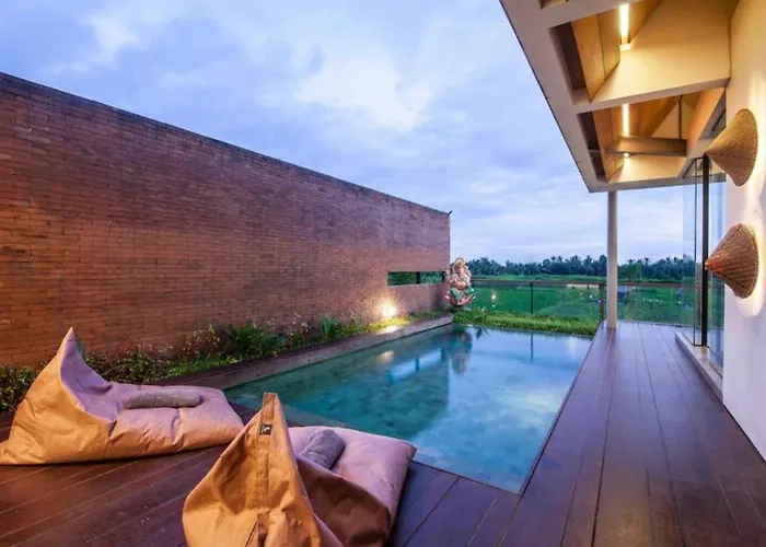 Villa Luxurious 2br With Private Pool & Rice Field Views In