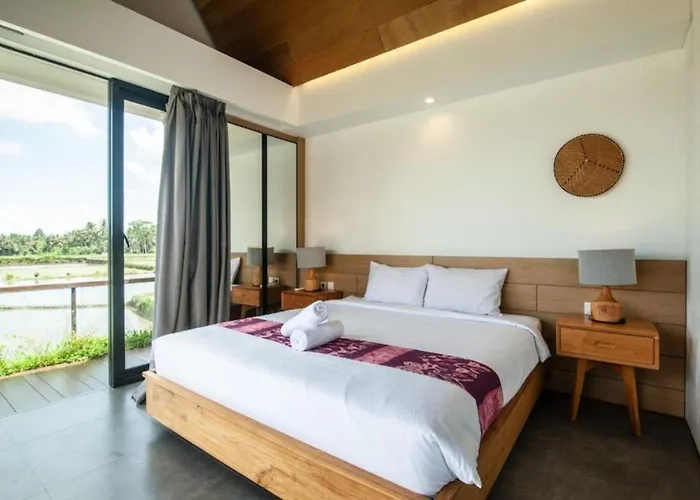 Villa Luxurious 2br With Private Pool & Rice Field Views In Ubud
