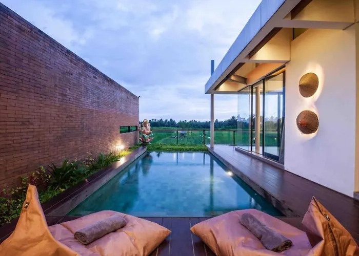 Luxurious 2br With Private Pool & Rice Field Views In Villa