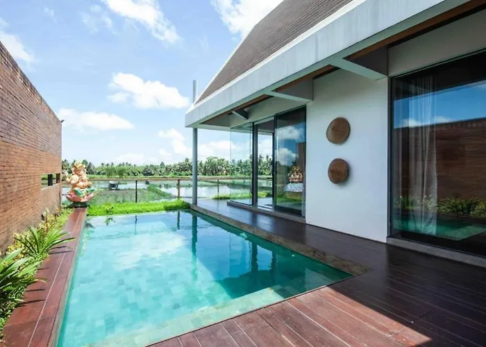 Luxurious 2br With Private Pool & Rice Field Views In *