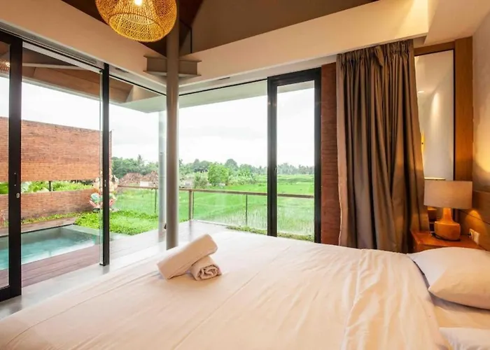 Villa Luxurious 2br With Private Pool & Rice Field Views In