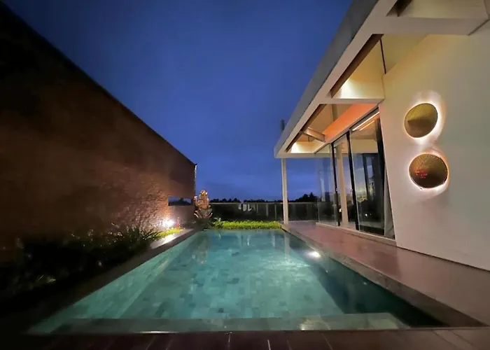 Luxurious 2br With Private Pool & Rice Field Views In Villa Ubud